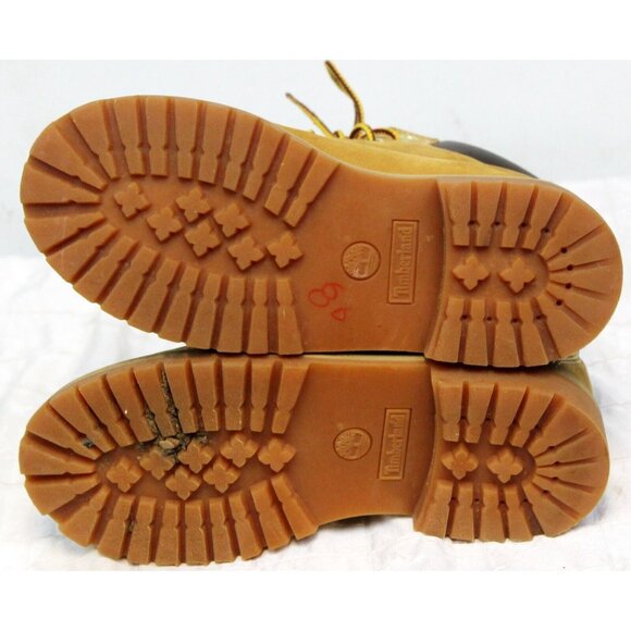 Timberland 12709 Kid's Boy's Shoes Brown Hiking Boots Size 2 Shoes Leather - Picture 9 of 11